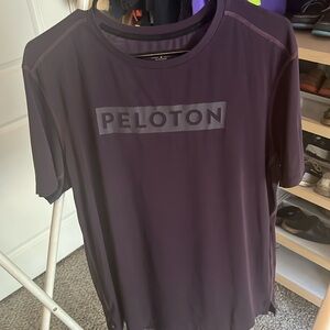 Peloton Dark Purple Short Sleeve Shirt Size Medium